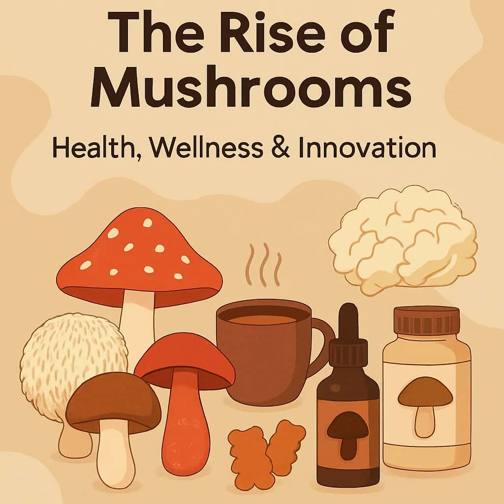 The Rise of Mushrooms: Health, Wellness & Innovation